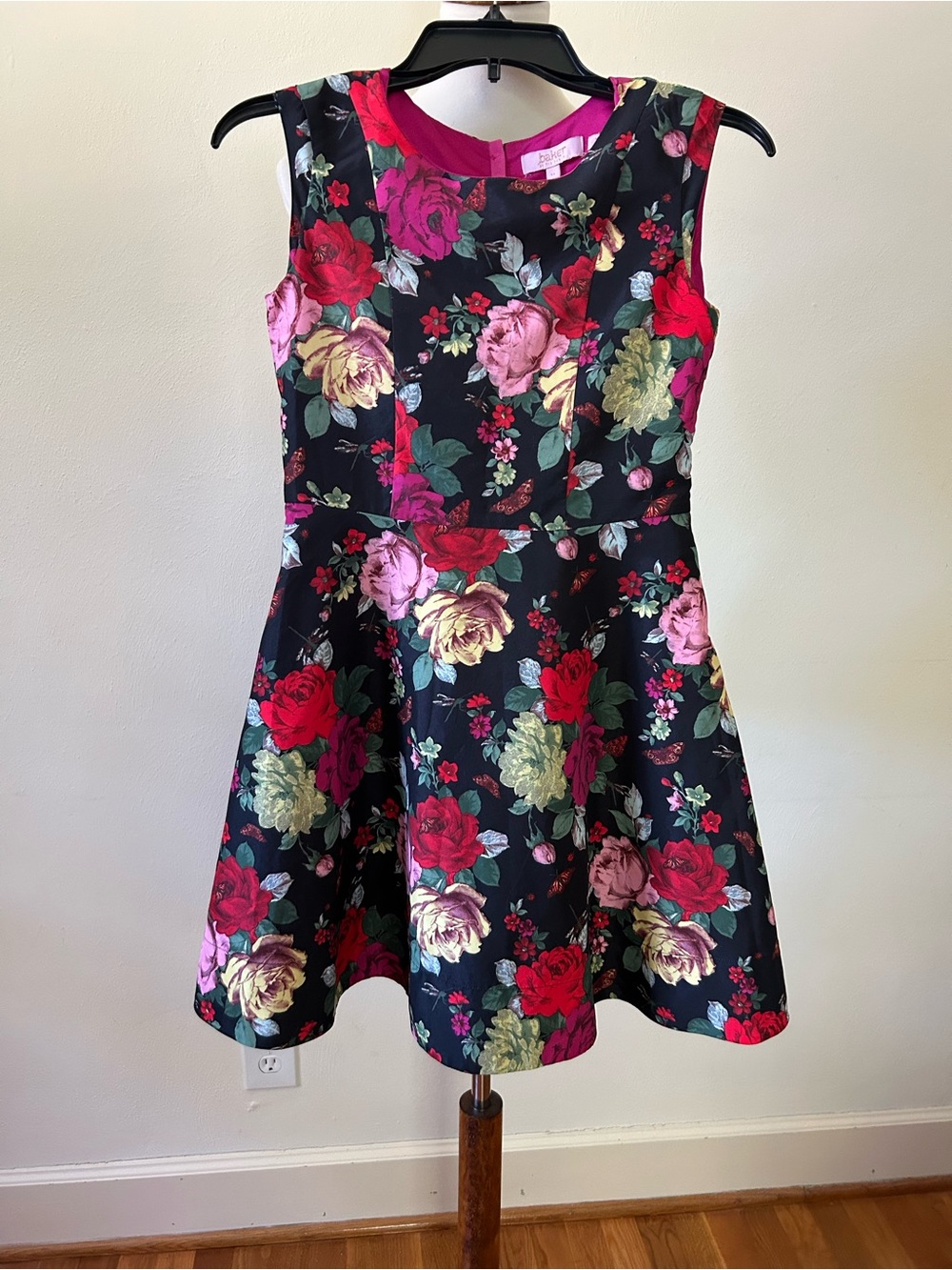 BAKER BY TED BAKER Girls’ Floral Skater Dress. Girl Size 14